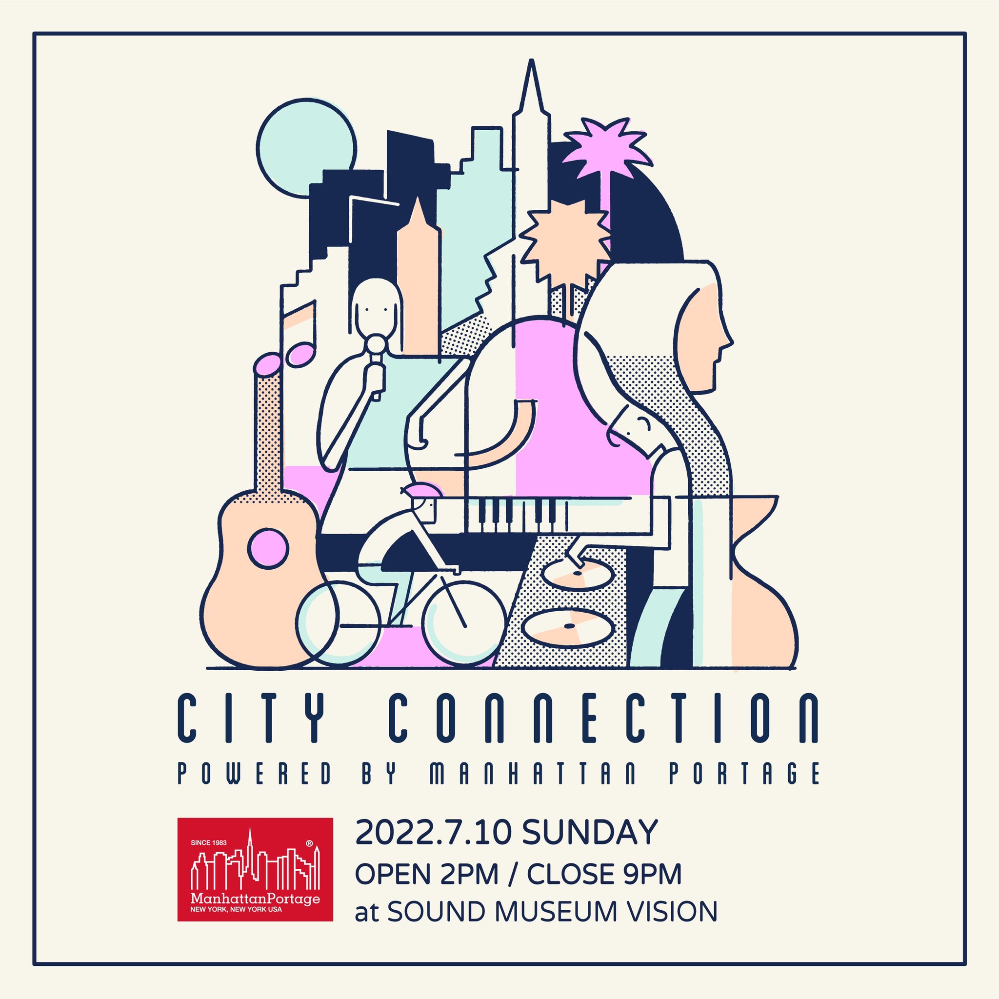 City Connection powered by Manhattan Portage【Licaxxx／矢部ユウナ】