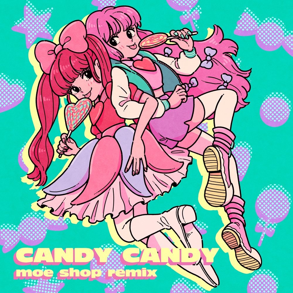 Candy Candy キャンディキャンディ anime Cloth Patch or Magnet Set 2