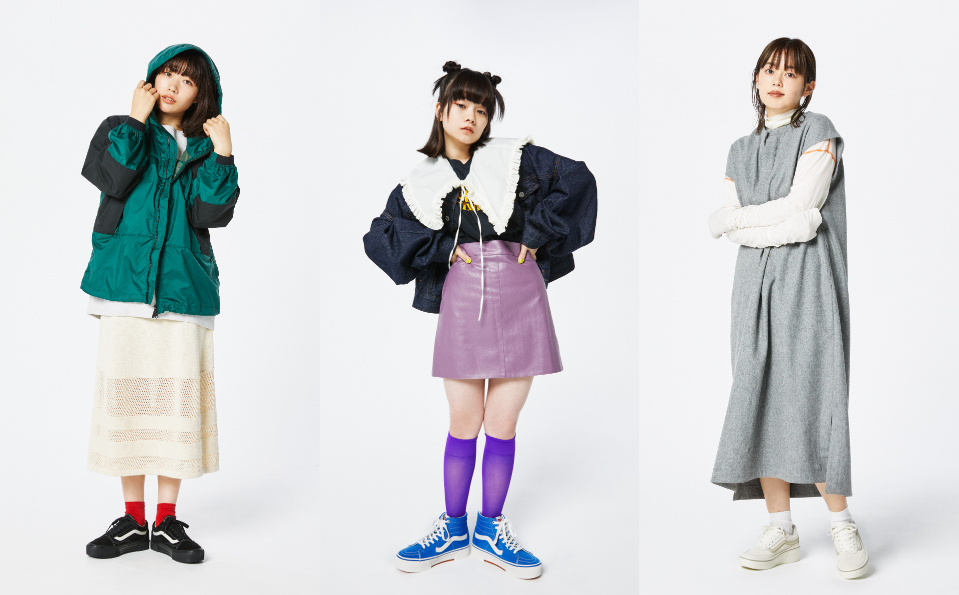 Fumiko Aoyagi, Utano Aoi, Yuri Hirasawa Appear as Models for the VANS ...